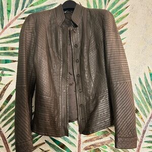 Brown Leather Jacket